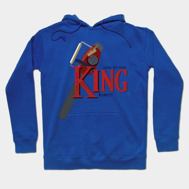 Hail To The King Baby Hoodie by pixelcat
